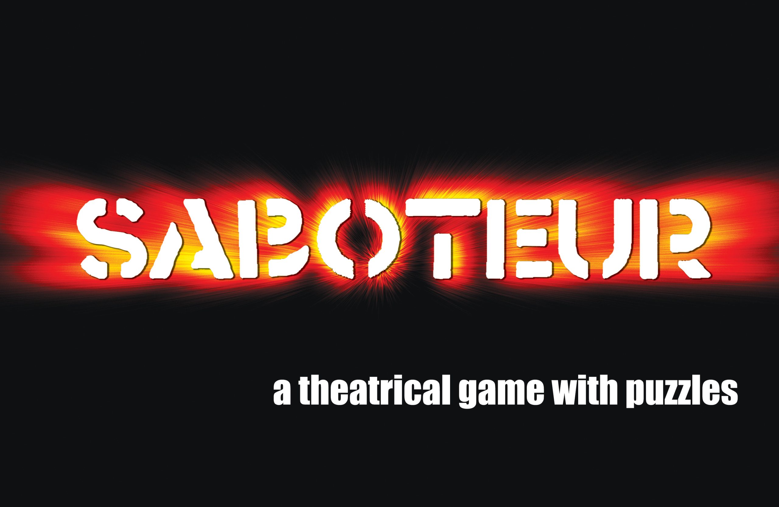 Saboteur: a play with puzzles | Production History | Walking Shadow Theatre Company